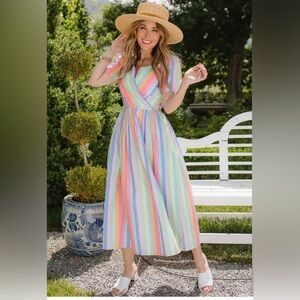 NWT Ivy City Co Dreamsicle Dress Size Small